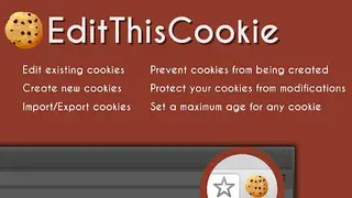 EditThisCookie screenshot