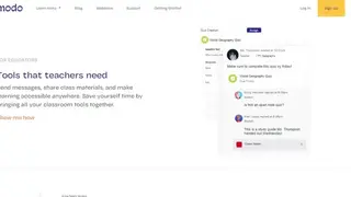 Edmodo LMS screenshot
