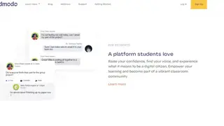 Edmodo LMS screenshot