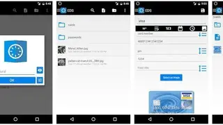 EDS (Encrypted Data Store) screenshot