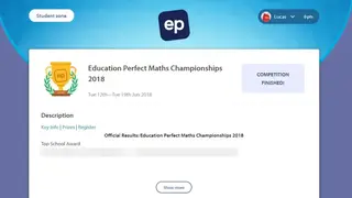 Education Perfect screenshot