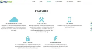 Educube screenshot