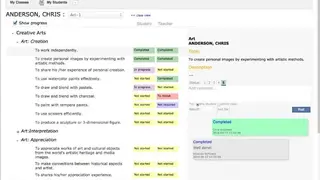 Edvance Software screenshot