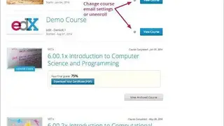 edX screenshot