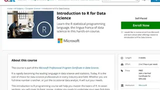 edX – Introduction to R Programming screenshot