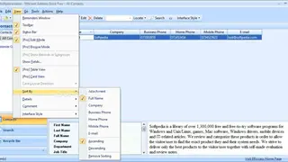 Efficient Address Book Free screenshot