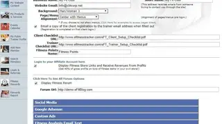 eFitnessTracker screenshot