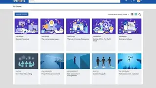 eFront screenshot