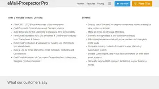 eGrabber eMail-Prospector screenshot