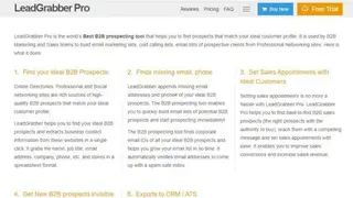 eGrabber LeadGrabber Pro screenshot