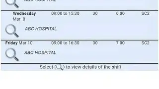eHCA screenshot