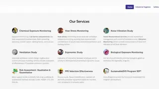 EHS & Sustainability Solutions screenshot