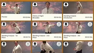 Eight Brocades Qigong Standing screenshot