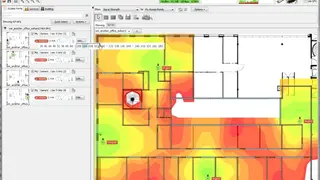Ekahau Site Survey screenshot