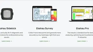 Ekahau Wi-Fi Heatmaps screenshot