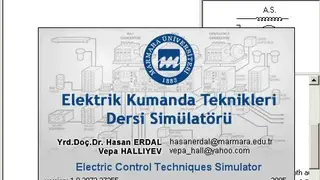 EKTS (Electrical Control Techniques Simulator) screenshot