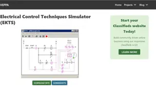 EKTS (Electrical Control Techniques Simulator) screenshot