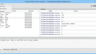 Elecard Video Format Analyzer screenshot