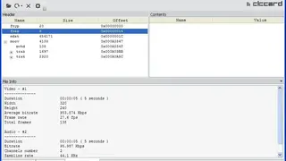 Elecard Video Format Analyzer screenshot