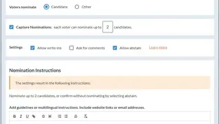 Electionbuddy screenshot