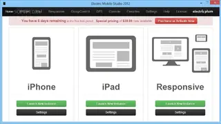 Electric Mobile Studio screenshot