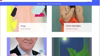 Electric Objects Collections screenshot