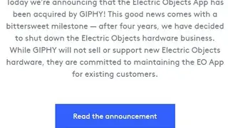 Electric Objects Collections screenshot