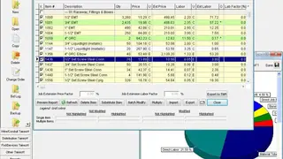 Electrical Bid Manager screenshot