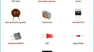 Electronic Components & Circuit calculator screenshot