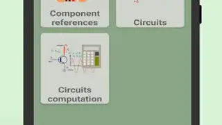 Electronic Components & Circuit calculator screenshot