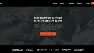 Electronic Work Instructions screenshot