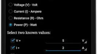 Electronics Calculator Pro screenshot