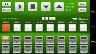 Electrum Drum Machine/Sampler screenshot