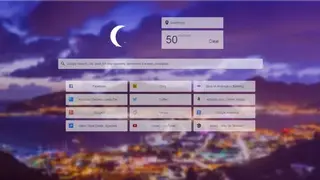 Elegant New Tab screenshot