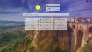 Elegant New Tab screenshot