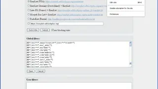 Element Hiding Helper for Adblock Plus screenshot