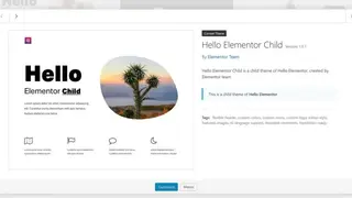 Elementor Hello Theme screenshot