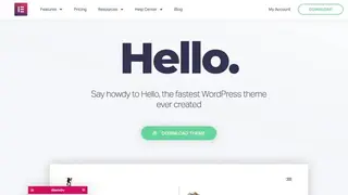 Elementor Hello Theme screenshot