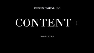 ELEVEN Digital, Inc. screenshot