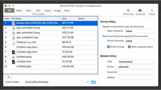 Elimisoft PDF Creator screenshot