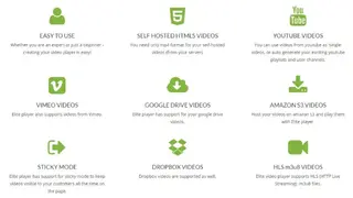 Elite Video player screenshot