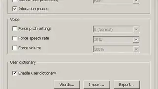 Eloquence TTS screenshot
