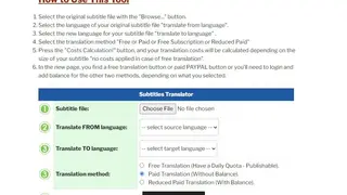 Elsubtitle screenshot