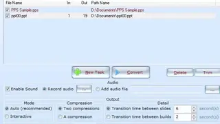 EM Free PowerPoint Video Converter screenshot