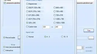 EM Free PowerPoint Video Converter screenshot