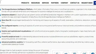 Emagia Order To Cash Software screenshot