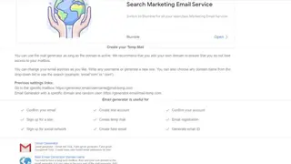 Email Generator screenshot