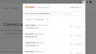 Email Hunter for Chrome screenshot