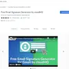 Email Signature Generator by cloudHQ