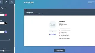 Email Signature Template Generator screenshot